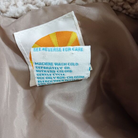 C&C California Womens XL Oatmeal Teddy Coat Longline Sherpa Shacket Cozy Jacket - Picture 8 of 8